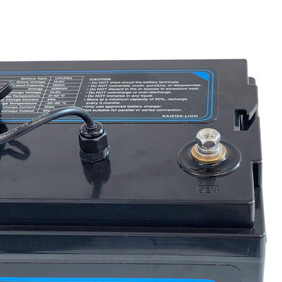 KickAss 12V 120AH LiFePO4 Lithium Battery
