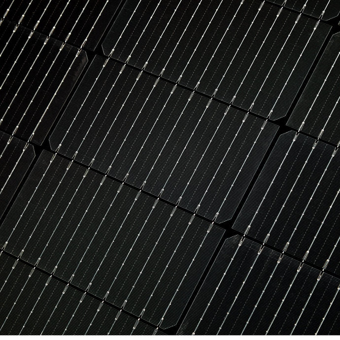KickAss 12V 110W Ultra Slim Fixed Glass Solar Panel