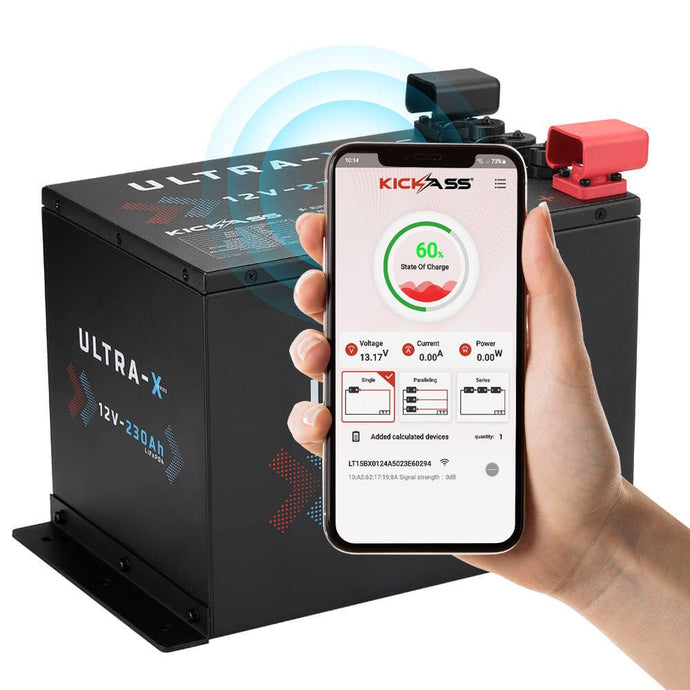 KickAss Ultra-X 12V 230Ah Compact Lithium Battery