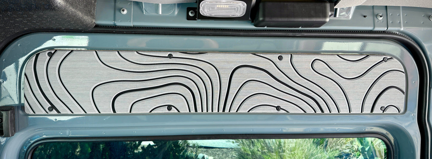 Sprinter Slider Door Panel – Topo Design (2007+)