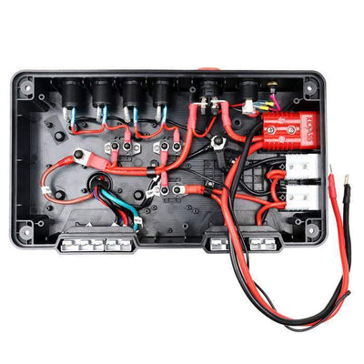 KickAss 12V Portable Power Box with Integrated 25A DCDC Charger