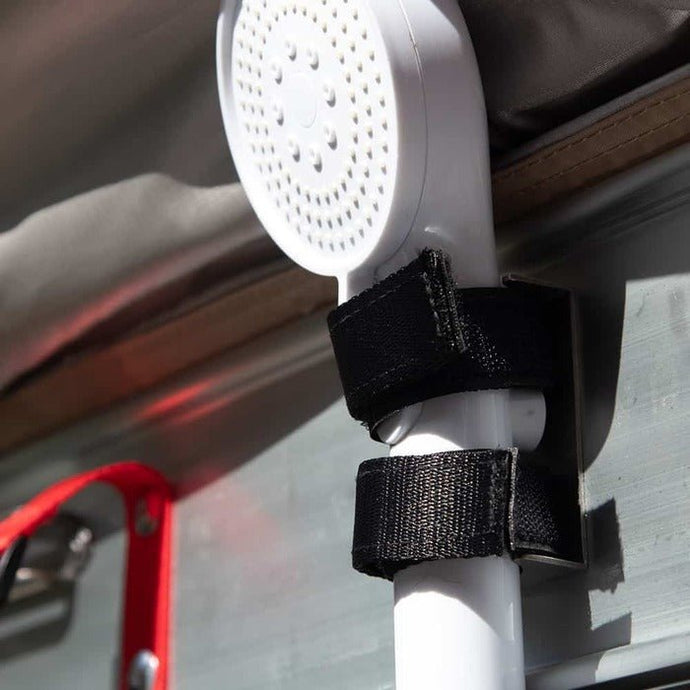 KickAss Premium Shower Awning w/ Roof & LED Light