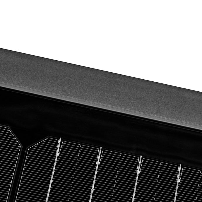 KickAss 12V 110W Ultra Slim Fixed Glass Solar Panel