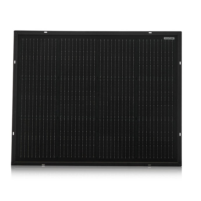 KickAss 12V 80W Ultra Slim Fixed Glass Solar Panel